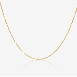 14K Gold Cable Chain Necklace
